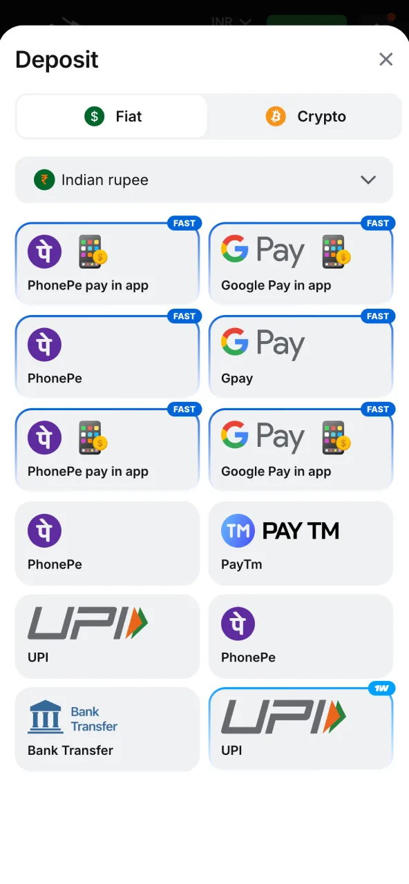 Start on 1win by making your first deposit.