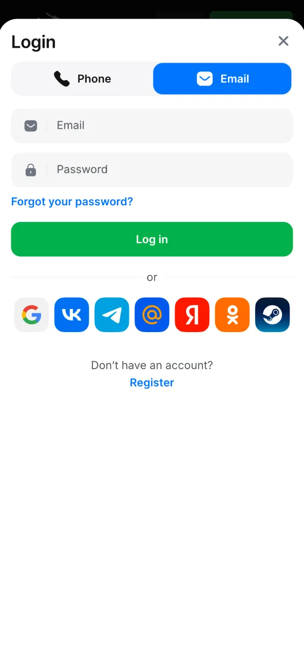 Pass verification on 1win using CAPTCHA.