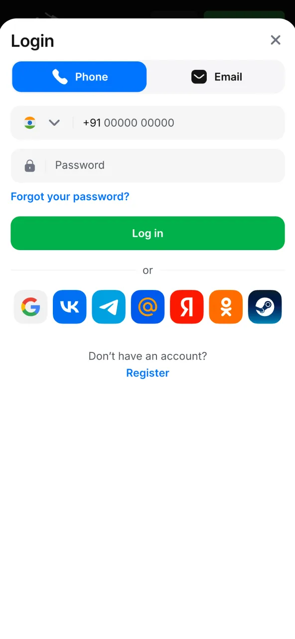 1win account login page for secure access and transactions.